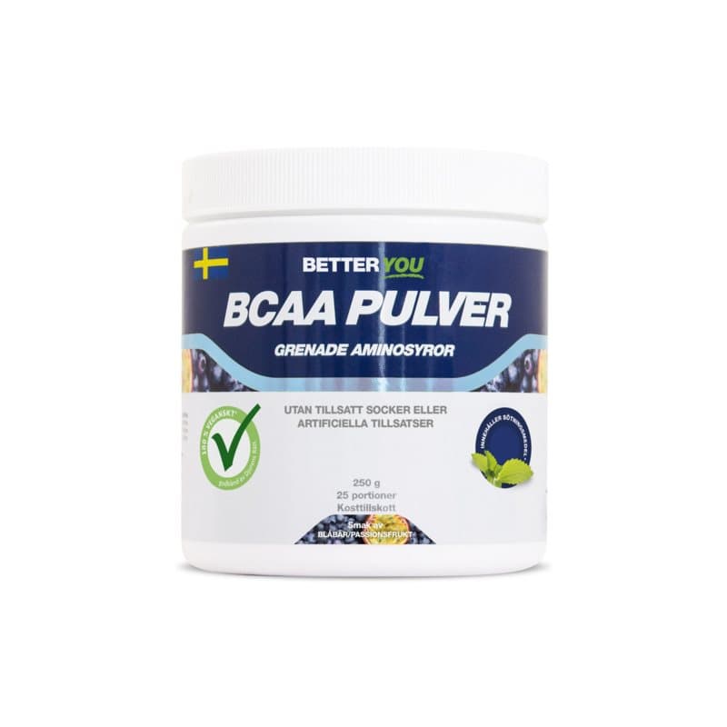 Naturligt BCAA passion/blåbär 250g