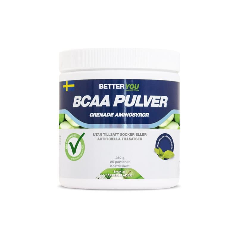 Naturligt BCAA äpple/fläder 250g