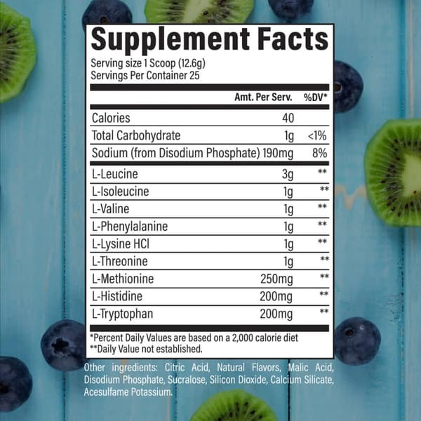 RAW, EAA 360 g, RAW Nutrition
