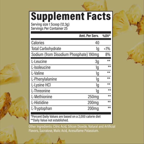 RAW, EAA 360 g, RAW Nutrition