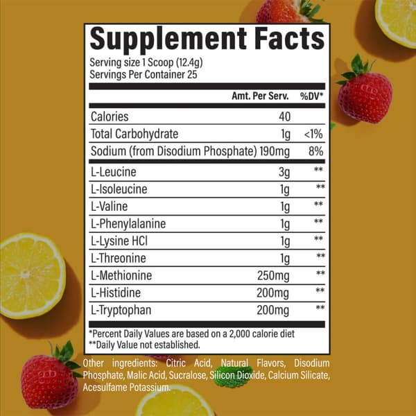 RAW, EAA 360 g, RAW Nutrition