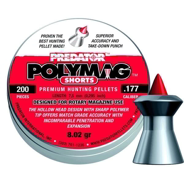 Diabol JSB Polymag Shorts 4.5mm 200st