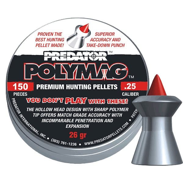 Diabol JSB Polymag Shorts 6.35mm 150st