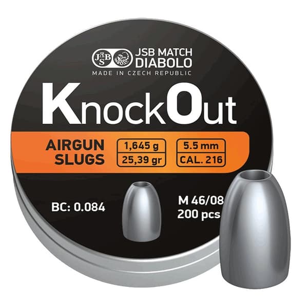 Diabol JSB KO Slugs 5,50mm 200st