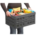 Miniatyrbillede 3 af 3: Sunware Firkantet Foldekasse 46L 54x38x26,5 cm Antracit