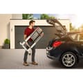 Miniatyrbillede 4 af 5: Hailo T80 aluminium teleskopstige 11 trin + stabiliseringsstang 103-322 cm