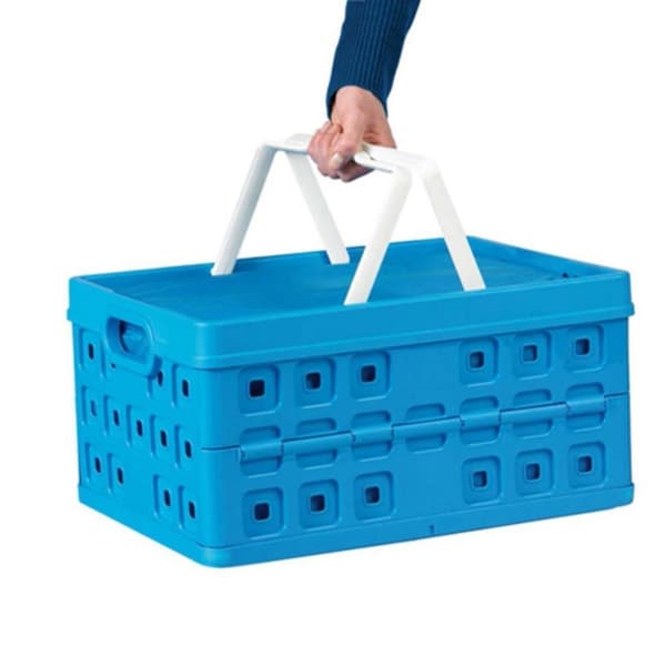 Sunware Square Taitettava laatikko + Kylmälaukku 32L 49x36x24,5 cm Sininen