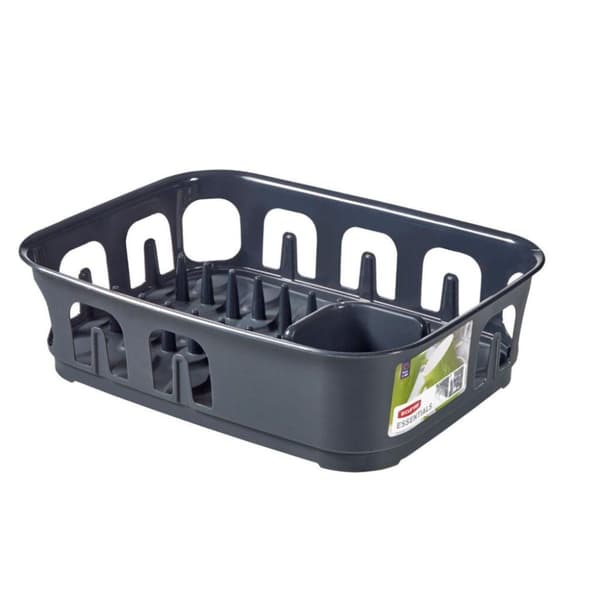 Curver Essentials Afdruiprek 39x29x10,9 cm Charcoal
