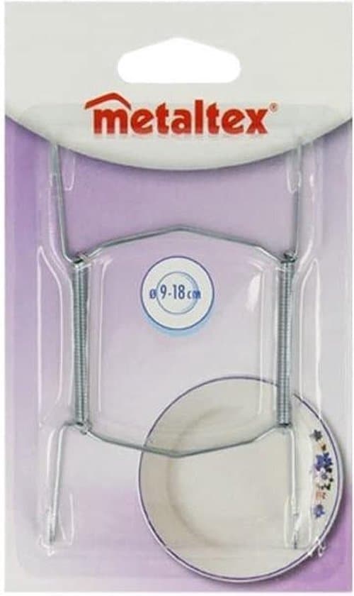 Tomado-Metaltex Tallrikhållare 9-18cm Silver