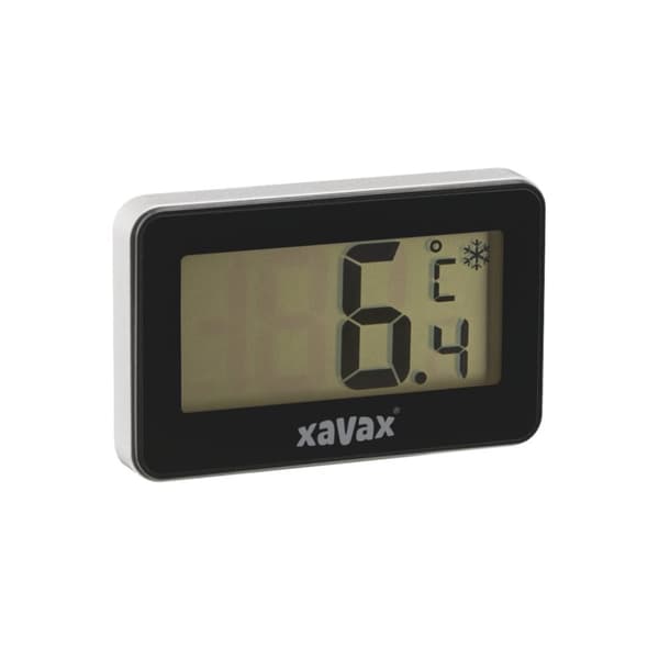 Xavax Digital Termometer til Kølefryser og Fryser Sort