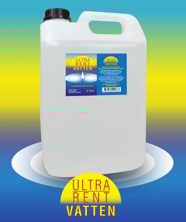 ULTRA-rent vatten 5 Liter