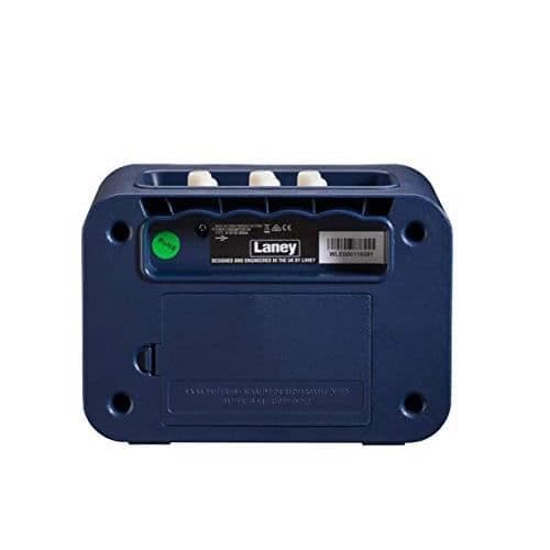 LANEY MINI Lionheart Mono Series Gitarrförstärkare Blå - 3W, Smartphone Interface, Praktisk
