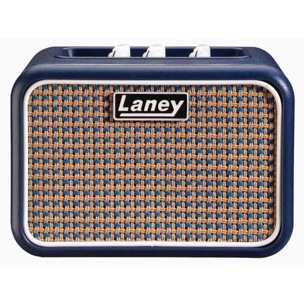 LANEY MINI Lionheart Mono Series Gitarrförstärkare Blå - 3W, Smartphone Interface, Praktisk