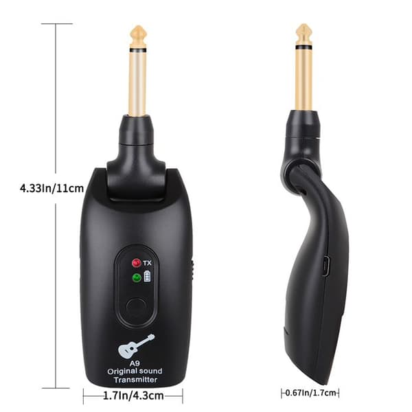 TD® Wireless Transmitter Receiver kan roteras