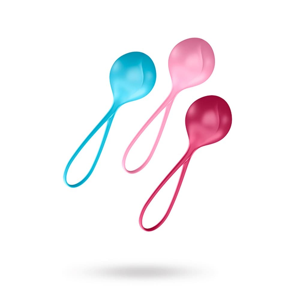 SATISFYER Knibekugler C02 Single 3-pack