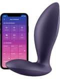 Miniatyrbild 1 av 6: Satisfyer Connect: Power Plug, Plug Vibrator, lila