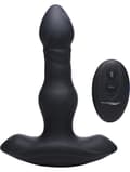 Miniatyrbild 1 av 6: ThunderPlugs: Vibrating & Thrusting Silicone Anal Plug with Remote