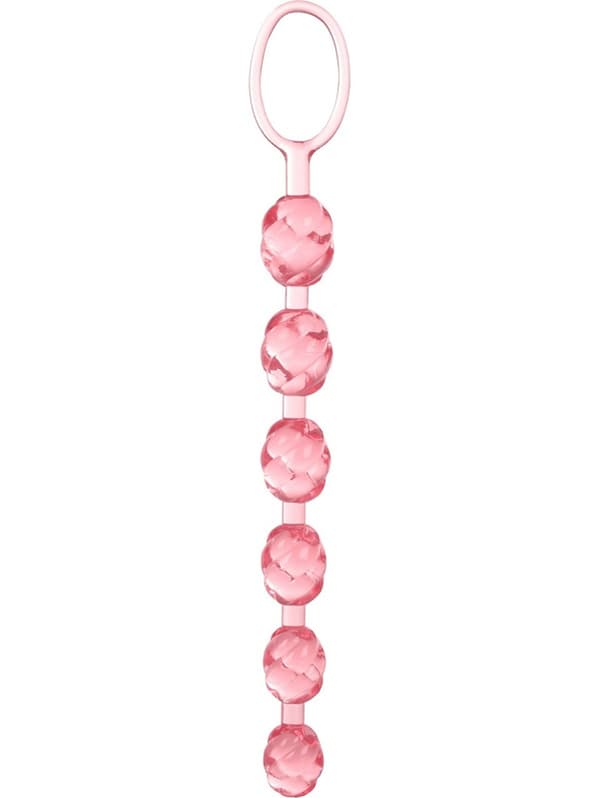 Swirl Beads Rosa
