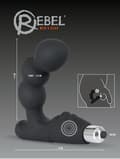 Miniatyrbild 5 av 5: Rebel: Bead-Shaped Prostate Stimulator
