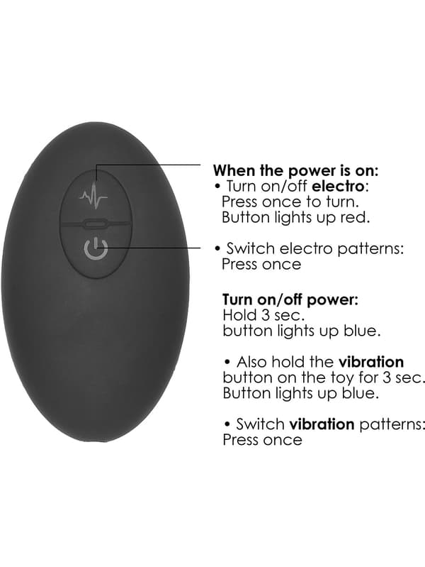 ElectroShock: Remote Prostate Massager, Vibrating & E-Stimulation