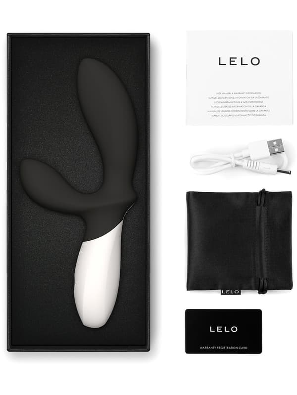 LELO: Loki Wave 2, Vibrerande Prostatamassager, svart