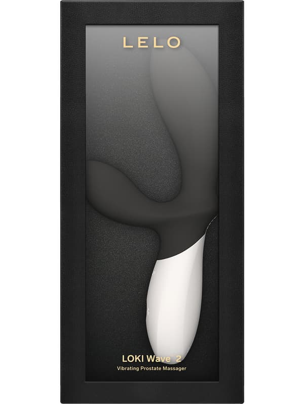 LELO: Loki Wave 2, Vibrerande Prostatamassager, svart