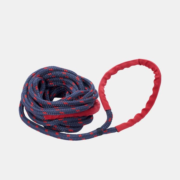 Förtöjningslina med förstärkt ögla Robline Palma Elastic, nylon, extra elastisk, Ø16 mm, 6 meter, blå/röd