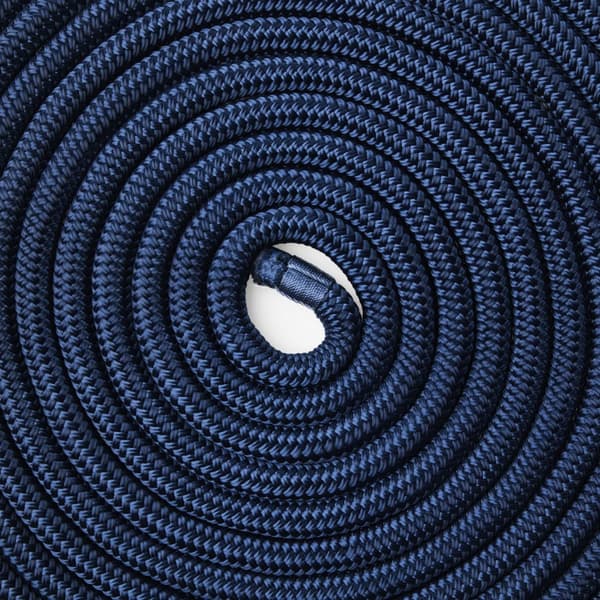 Förtöjningslina med splitsad ögla NOCK Smögen, 24-flätad polyester, Ø18 mm, 10 meter, marinblå