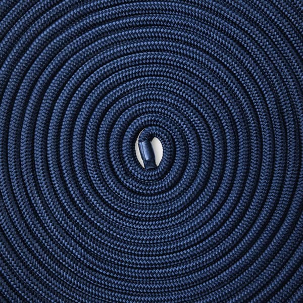Förtöjningslina med splitsad ögla NOCK Smögen, 24-flätad polyester, Ø14 mm, 20 meter, marinblå