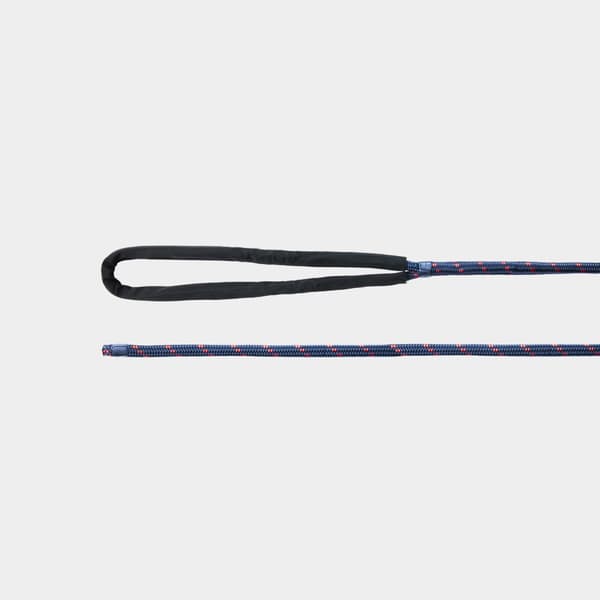 Förtöjningslina med förstärkt ögla NOCK Gullholmen, extra elastisk, 24-flätad nylon, Ø10 mm, 8 meter, blå/röd