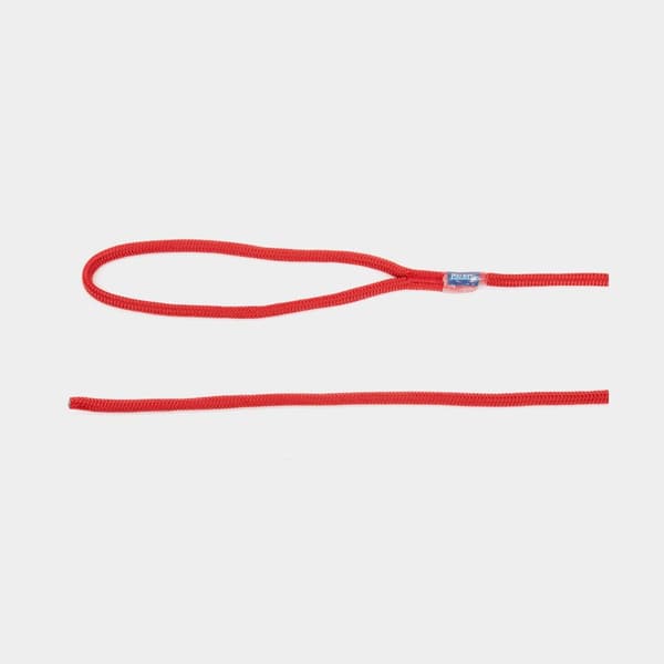 Förtöjningslina med splitsad ögla PolyRopes Dockline, flätad polyester, Ø15 mm, 10 meter, röd