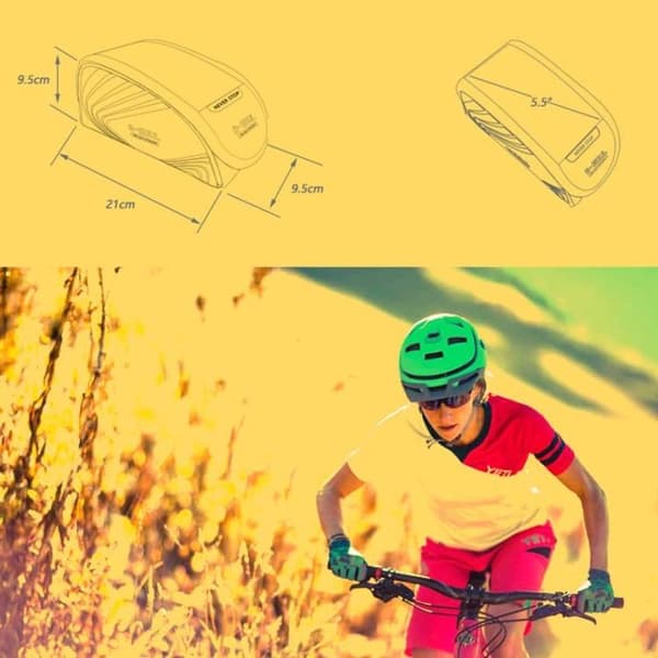 Mobilhållare / Förvaringslåda för Cykel - Blå