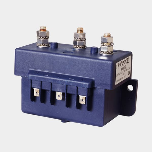 Reläbox Lofrans Control Box, passar till Lofrans ankarspel, 3-polig, 12 V, 500 - 1700 W
