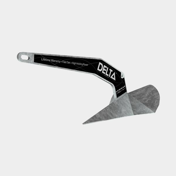 Deltaankare / plogankare Lewmar Delta, galvaniserat stål Ankarutförande: 16 kg