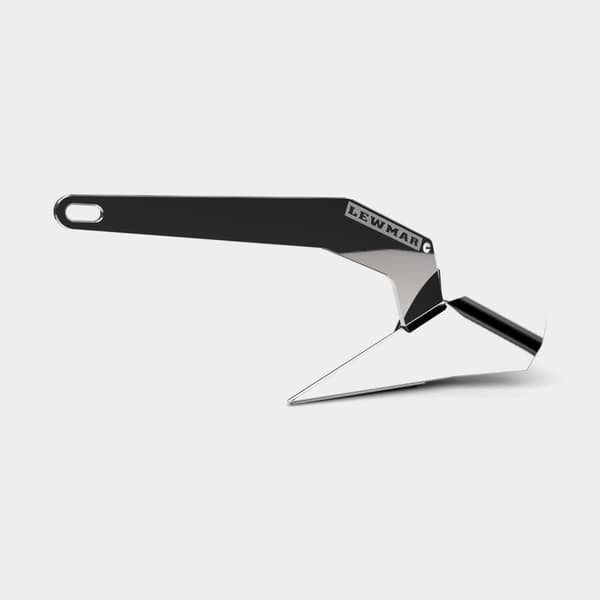 Deltaankare / plogankare Lewmar DTX, rostfritt stål Ankarutförande: 10 kg