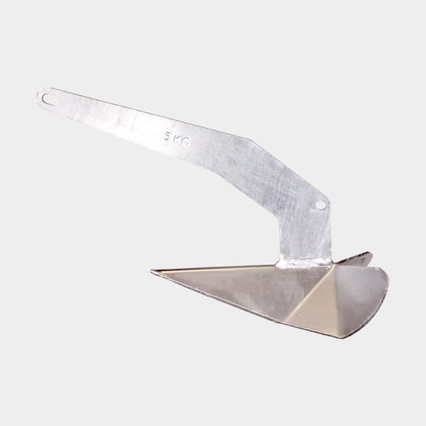 Deltaankare / plogankare NOCK Razor, galvaniserat stål Ankarutförande: 10 kg