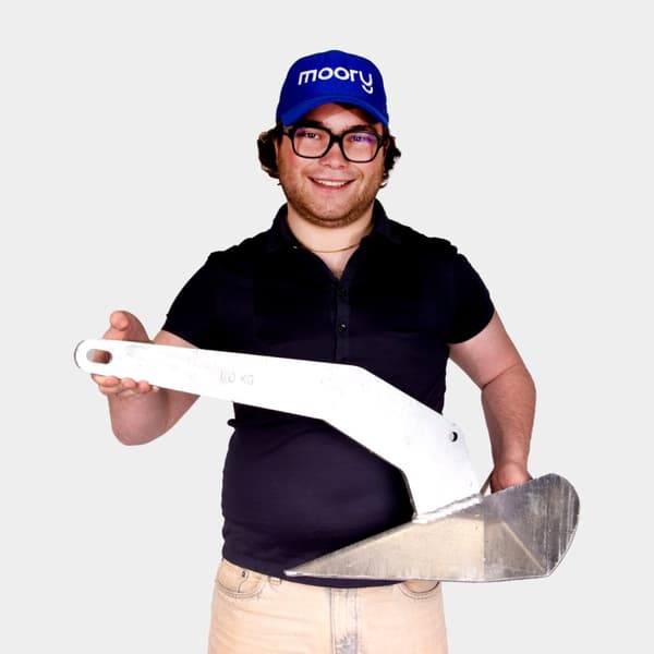 Deltaankare / plogankare NOCK Razor, galvaniserat stål Ankarutförande: 10 kg