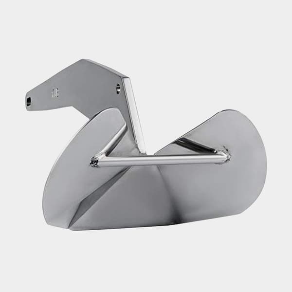 Deltaankare / plogankare NOCK Razor, rostfritt stål Ankarutförande: 5 kg
