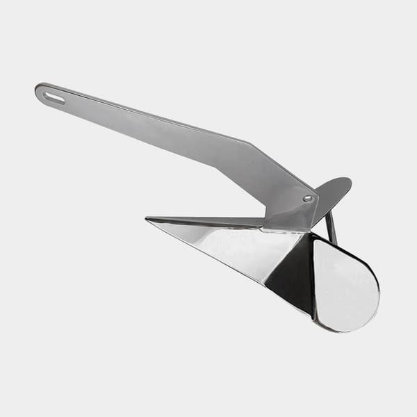 Deltaankare / plogankare NOCK Razor, rostfritt stål Ankarutförande: 5 kg