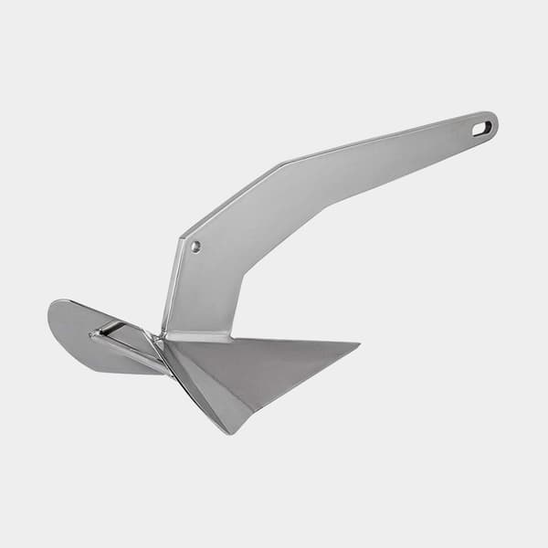 Deltaankare / plogankare NOCK Razor, rostfritt stål Ankarutförande: 5 kg