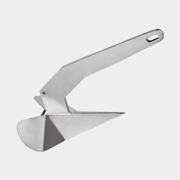 Deltaankare / plogankare NOCK Razor, rostfritt stål Ankarutförande: 5 kg