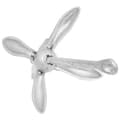 Miniatyrbild 5 av 10: Hopfällbart ankare silver 2,5 kg smidbart järn - Hopfällbart Ankare - Hopfällbara Ankare - Home & Living