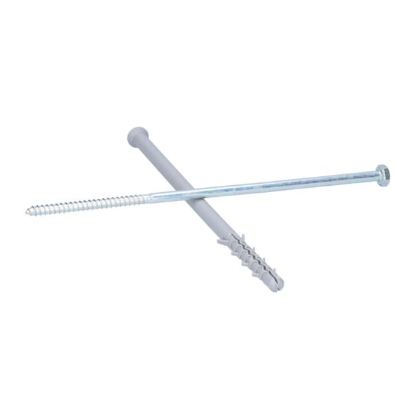 Plugg Ø 10x240 mm med lång delningsyta och sexkantskruv, förpackning med 25 st.