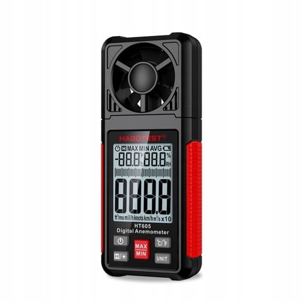 ANEMOMETER MÄTER VINDSTYRKAN MÄTER VOLYM, HASTIGHET OCH TEMPERATUR
