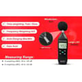 Miniatyrbild 4 av 4: Sonometer LATNEX SM-130DB - Digital ljudmätare med automatisk avstängningsfunktion