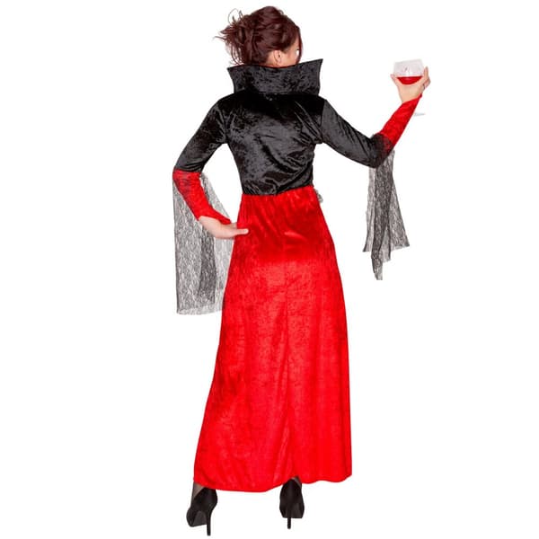 Klassisk vampyr halloweenkostume