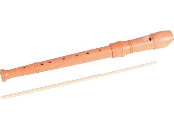 Flute in a simple wooden box Starpak