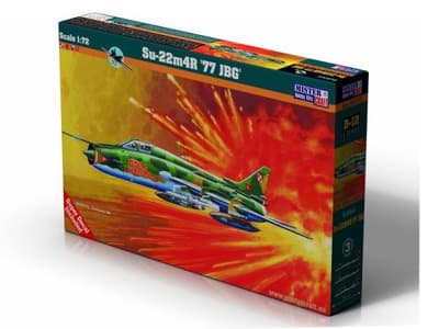 Model samolotu do sklejania SU-22m4R JBG 77 D-12