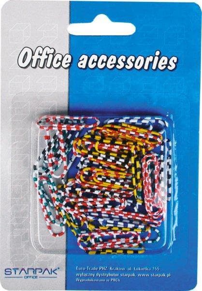 ZEBRA 50pcs metal paper clip. Starpak