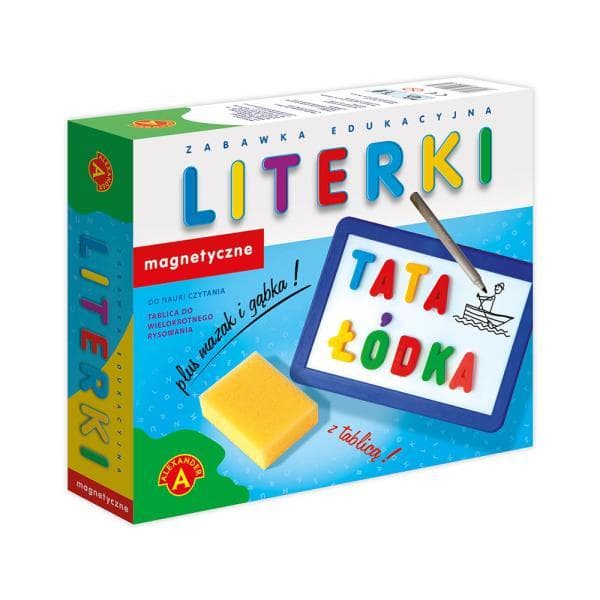 Literki magnetyczne z tablicą 0419 ALEXANDER